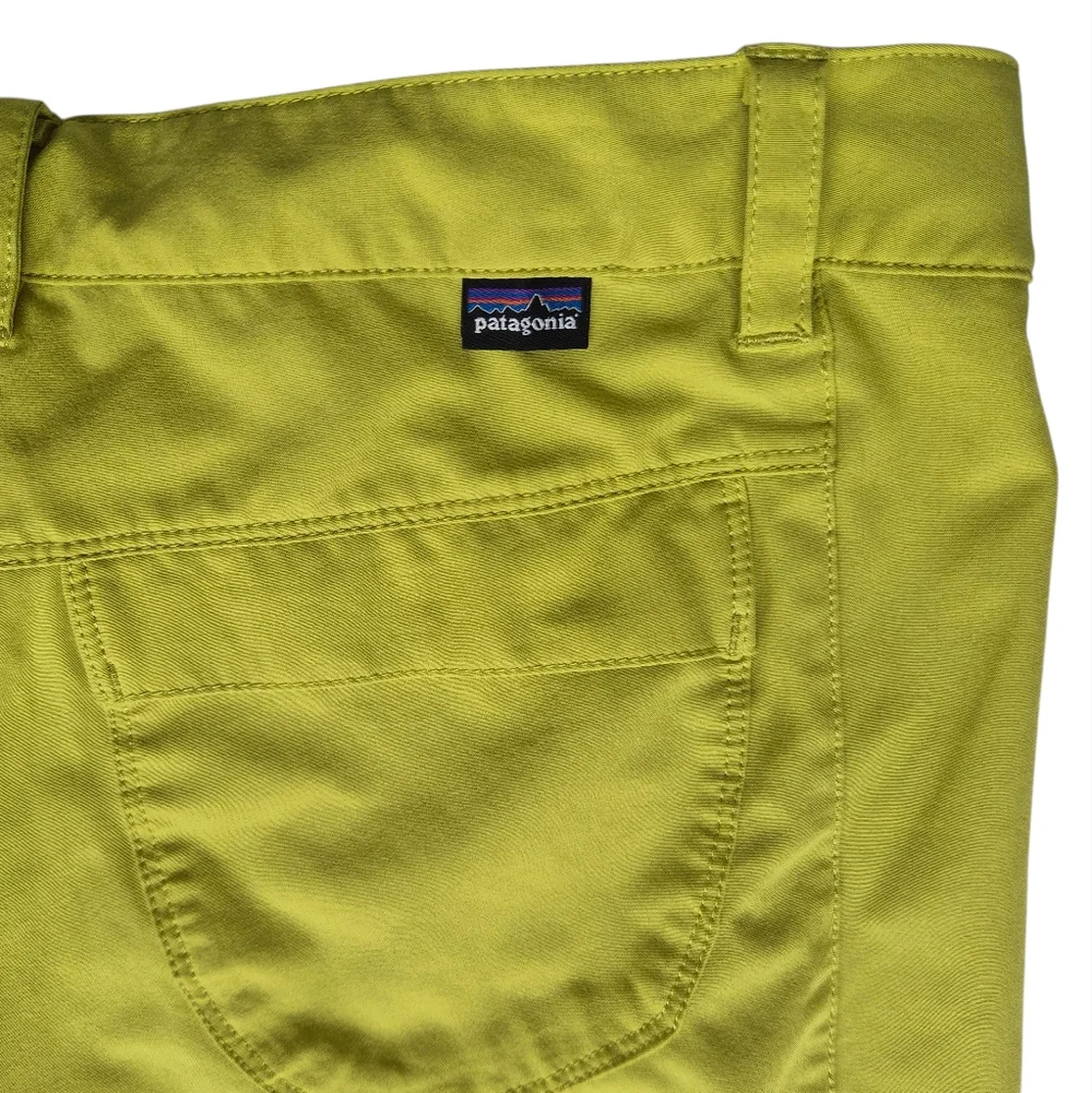 Patagonia‎ W's Happy Hike Green Gorpcore Granola Girl Outdoor Shorts Size 6